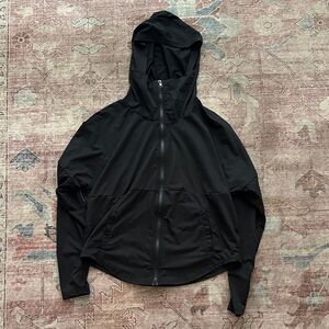 Black Hooded Jacket